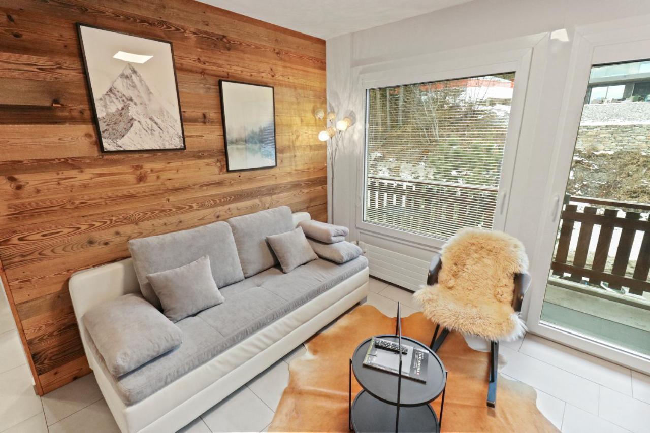 Appartement En Plein Centre De Crans Montana Eksteriør billede
