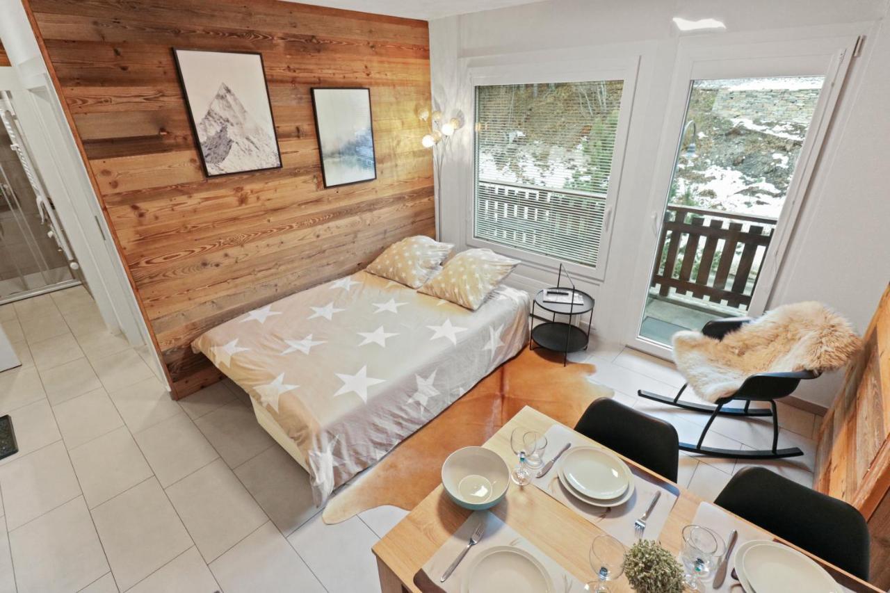 Appartement En Plein Centre De Crans Montana Eksteriør billede
