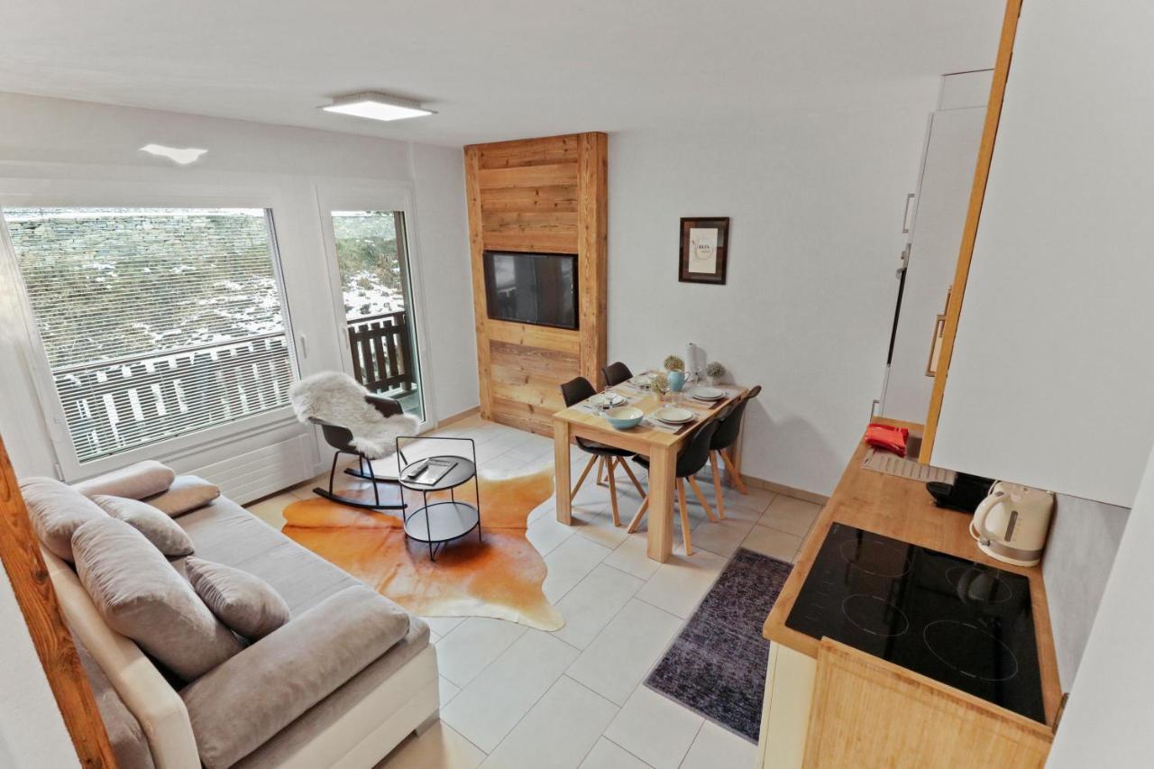 Appartement En Plein Centre De Crans Montana Eksteriør billede
